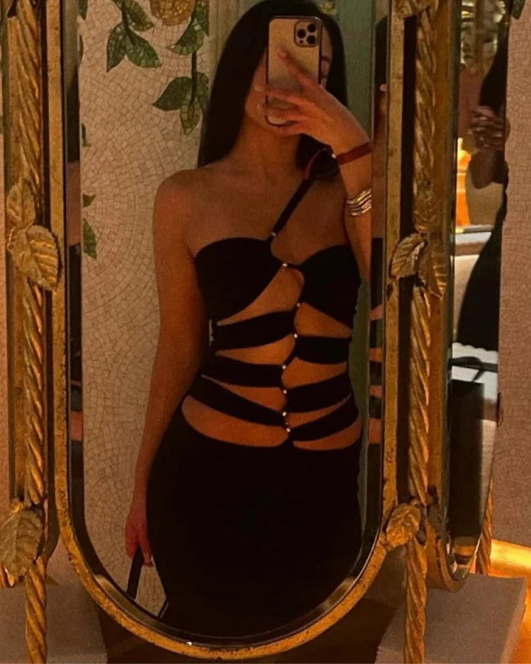 Weird Puss Hollow Dress