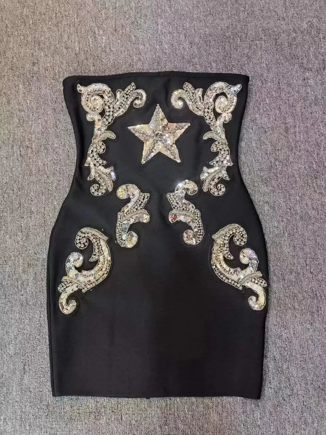 2024 Black Strapless "Stunner"