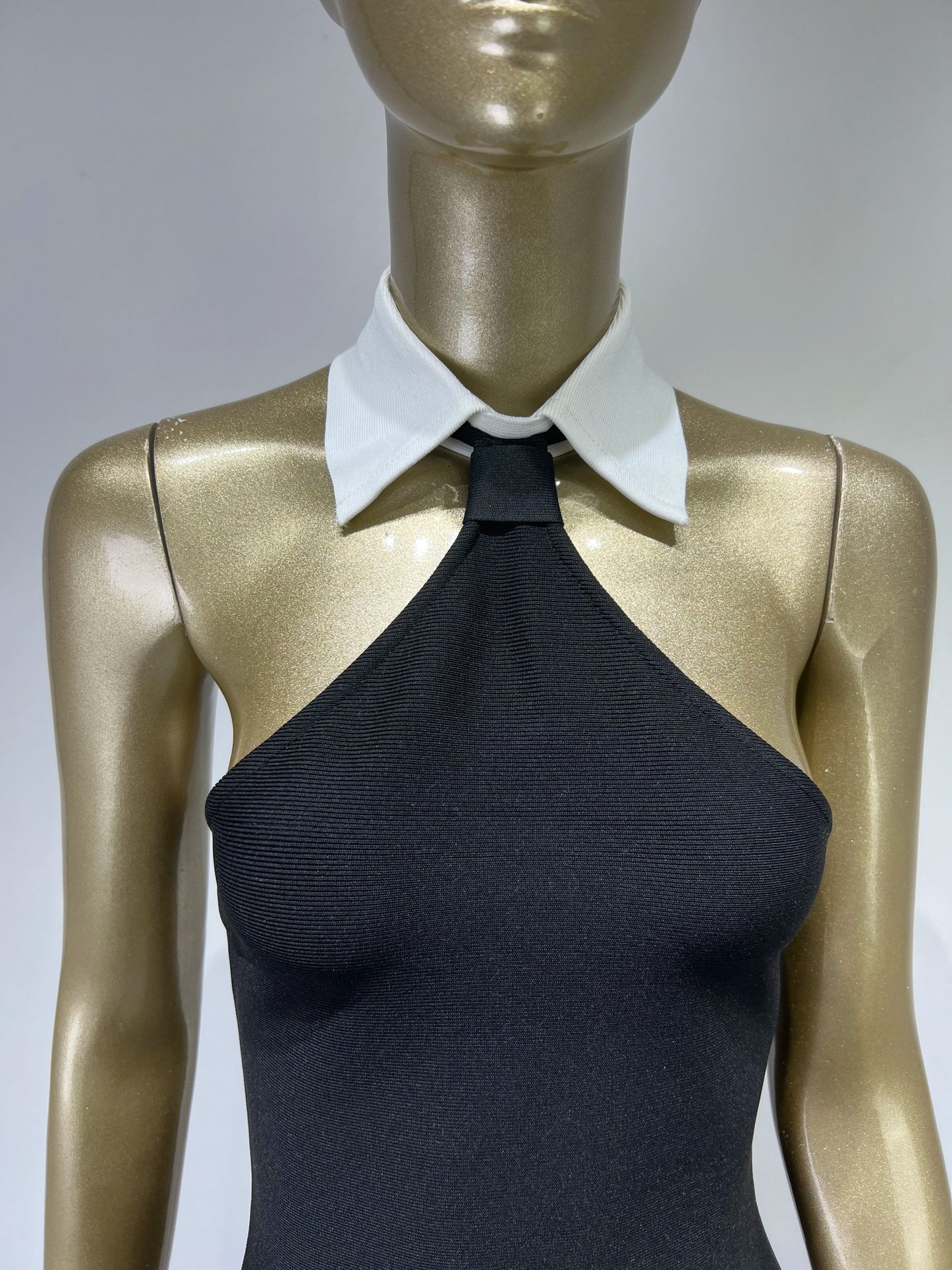 Sexy Patchwork Backless