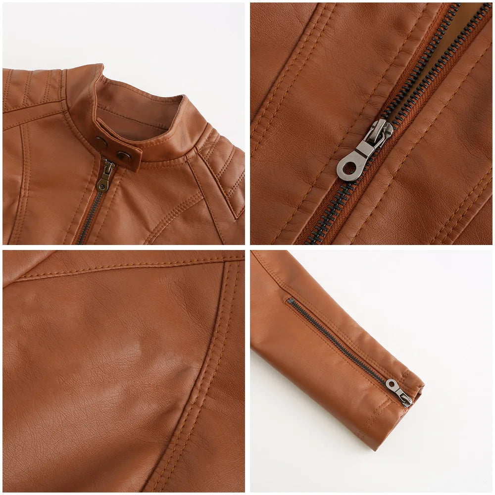Leather Jacket Women 2024
