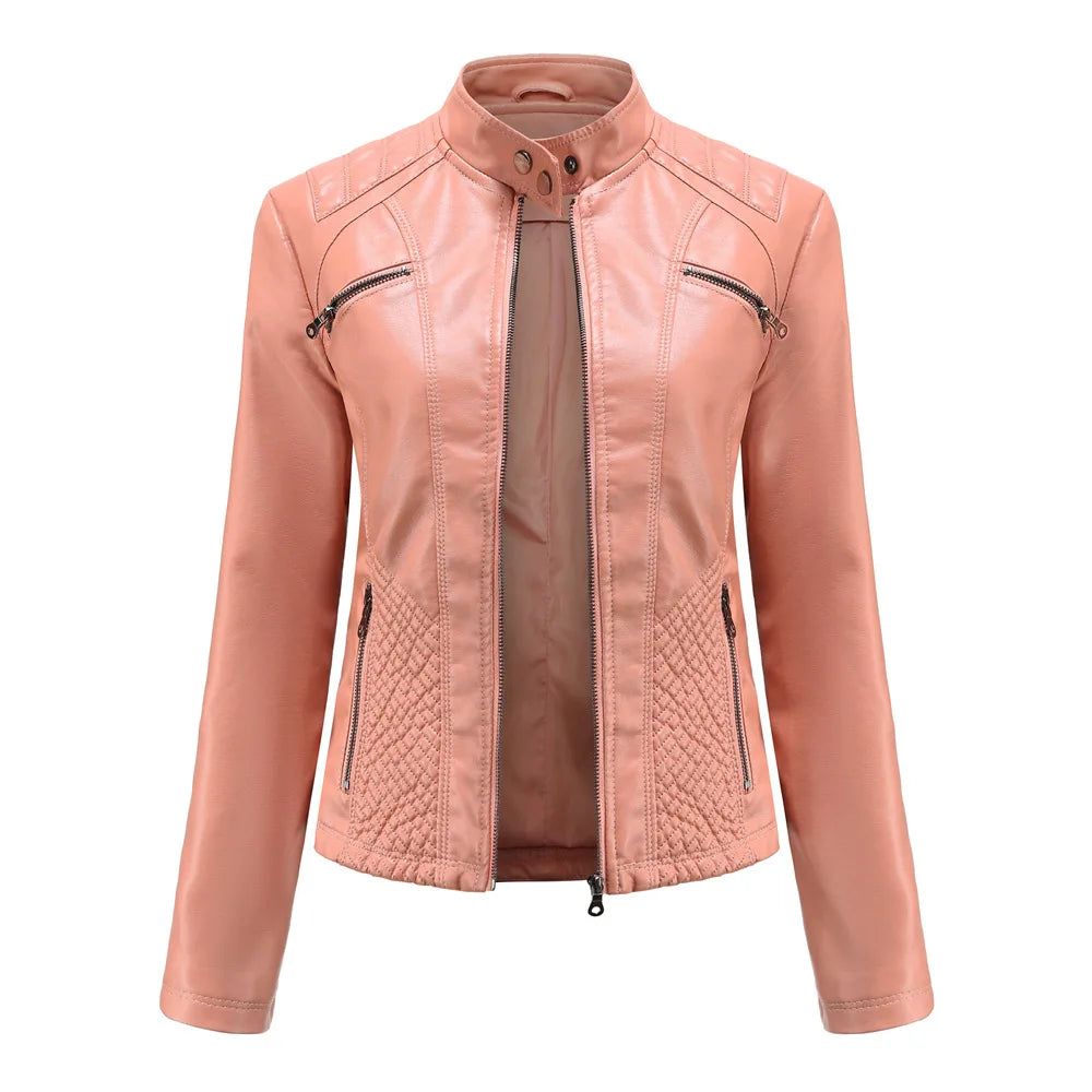 Leather Jacket Women 2024