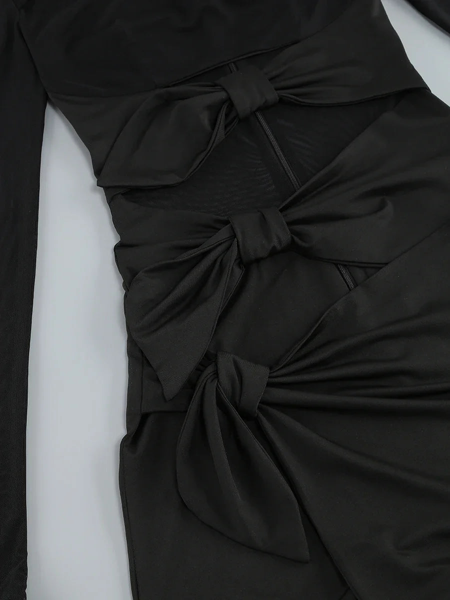 Cut Out Maxi Long Top Quality Gala Dress